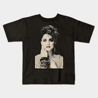 VINTAGE - madona style Kids T-Shirt